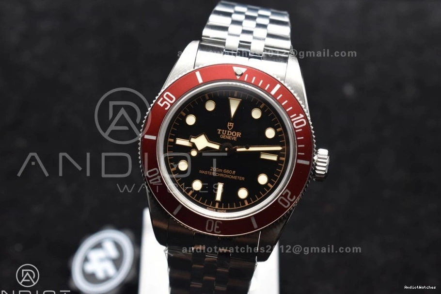 Best Bracelet SS Heritage Jubilee Edition Bay 891 Black Sustainable on Bezel Red ZF A 1:1 0319